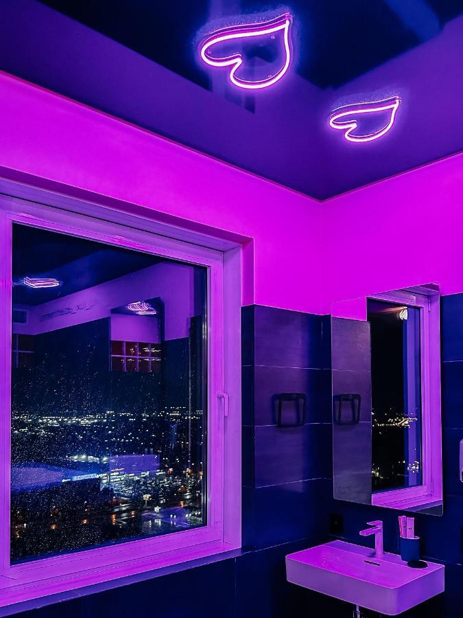 Sky Deep Jacuzzi 30 Floor Appartement Klaipėda Buitenkant foto