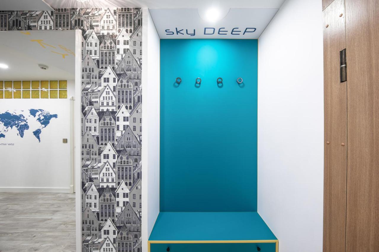 Sky Deep Jacuzzi 30 Floor Appartement Klaipėda Buitenkant foto