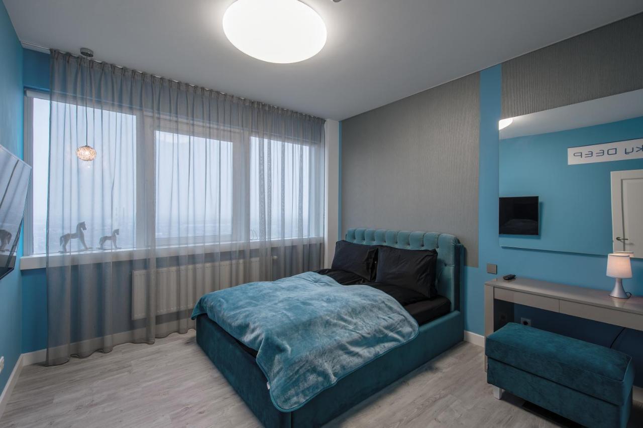 Sky Deep Jacuzzi 30 Floor Appartement Klaipėda Buitenkant foto